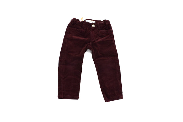 Bonpoint burgundy corduroy store pants