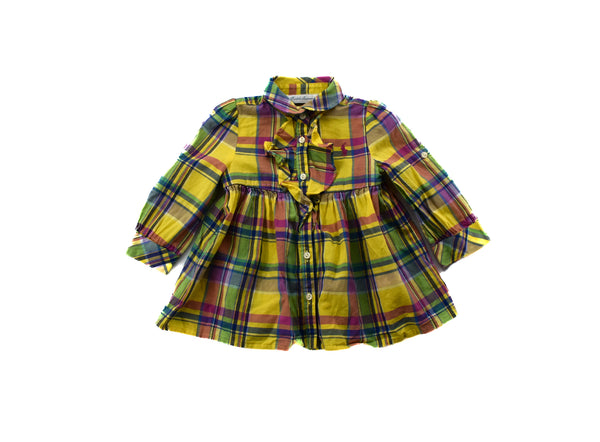 Ralph lauren plaid baby hot sale dress