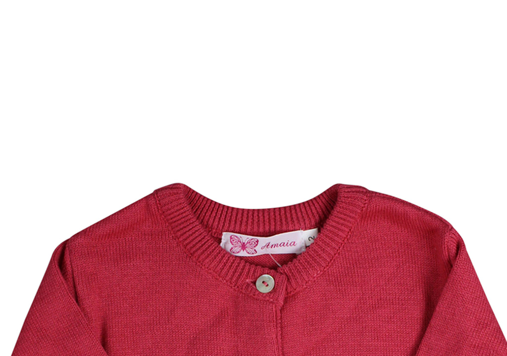 Amaia, Girls Round-neck Cardigan, 2 Years