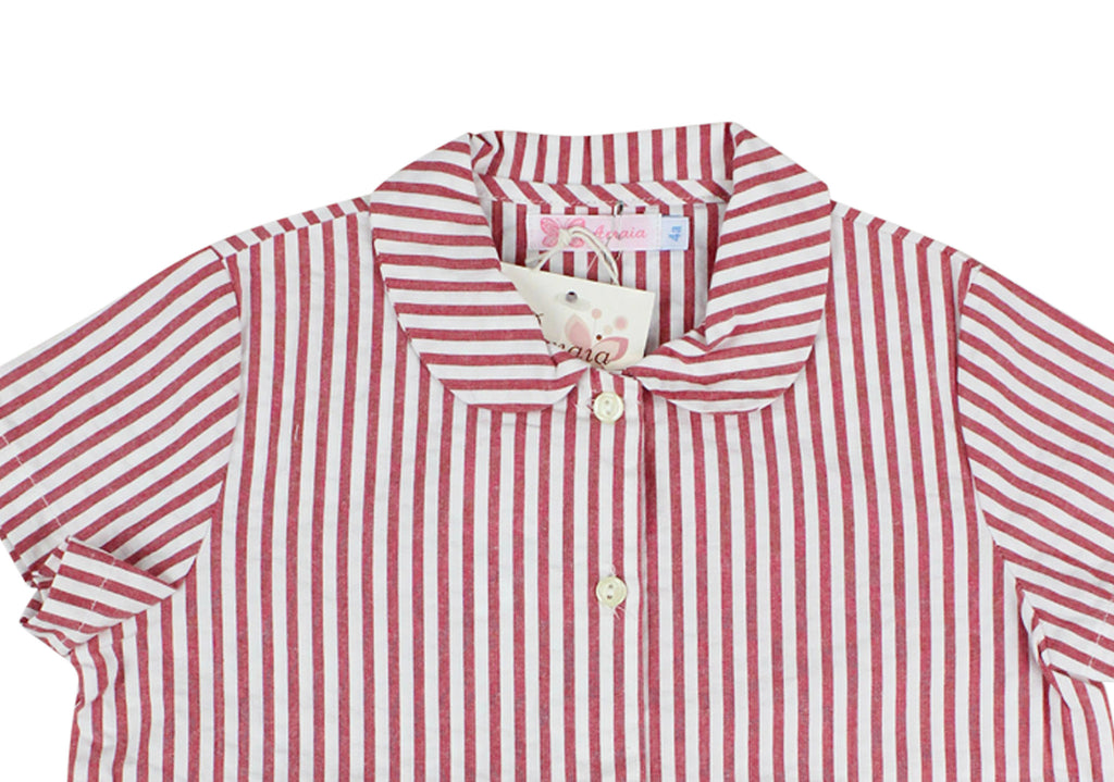 Amaia, Girls Striped Shirt, 4 Years