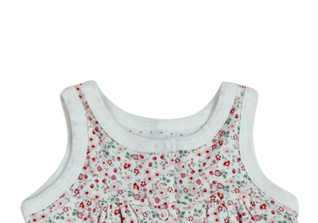 Petit Bateau, Baby Girls Sleeveless Babygrow, 0-3 Months