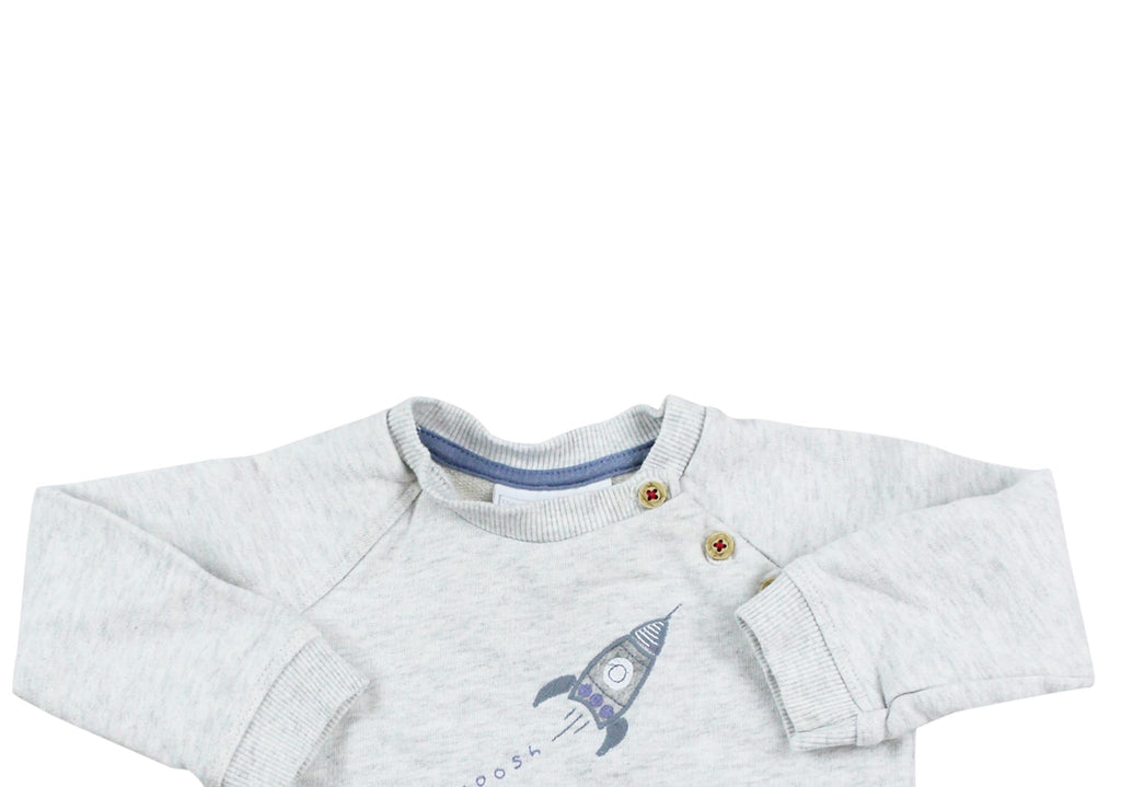 The Little White Company, Baby Boys or Baby Girls Jumper, 6-9 Months