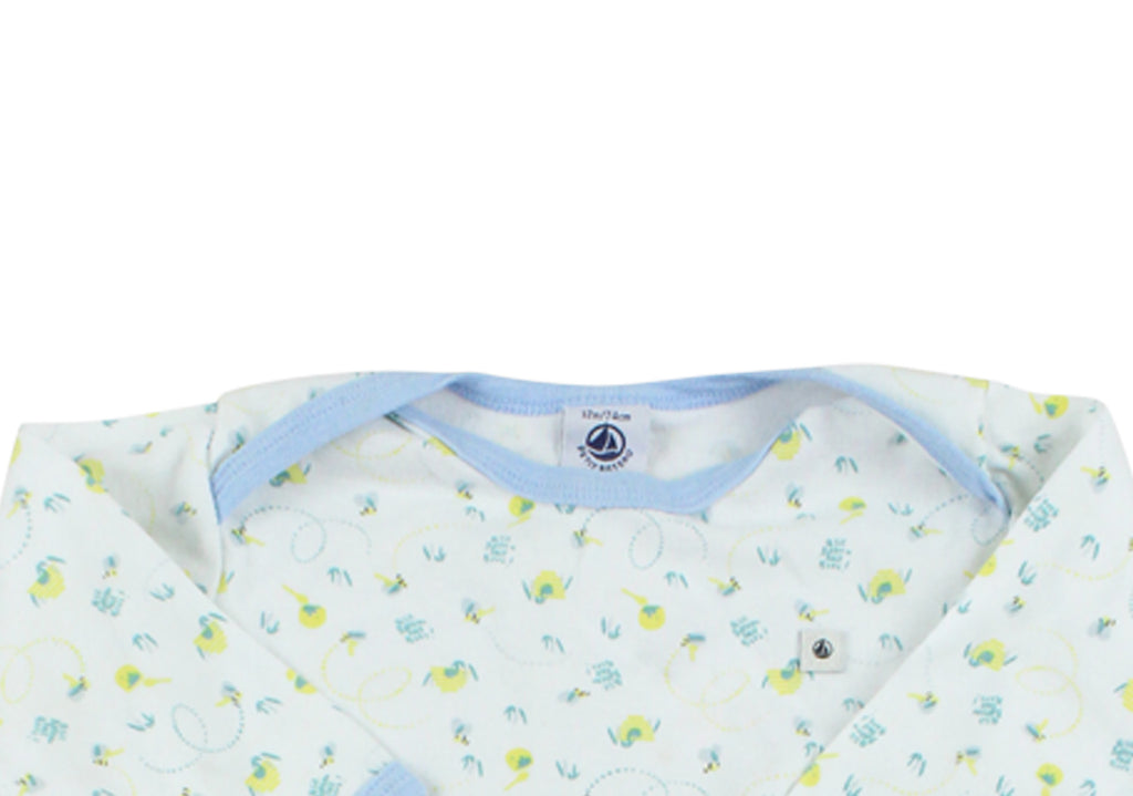 Petit Bateau, Baby Boys or Baby Girls Babygrow, 9-12 Months