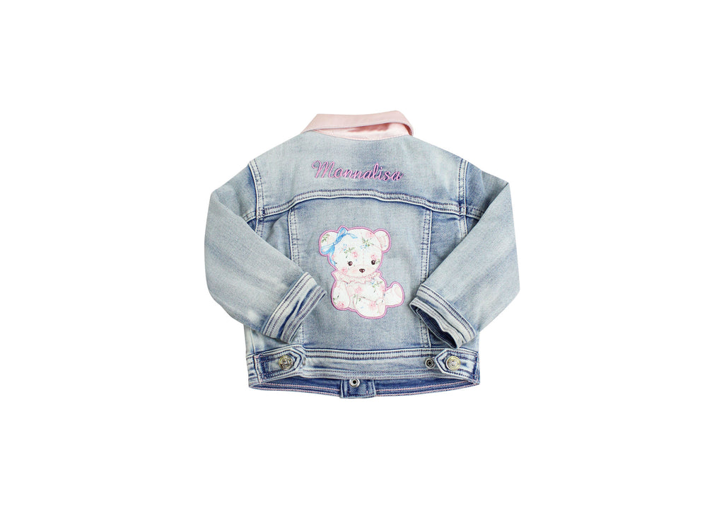 Monnalisa, Girls Denim Jacket, 12-18 Months