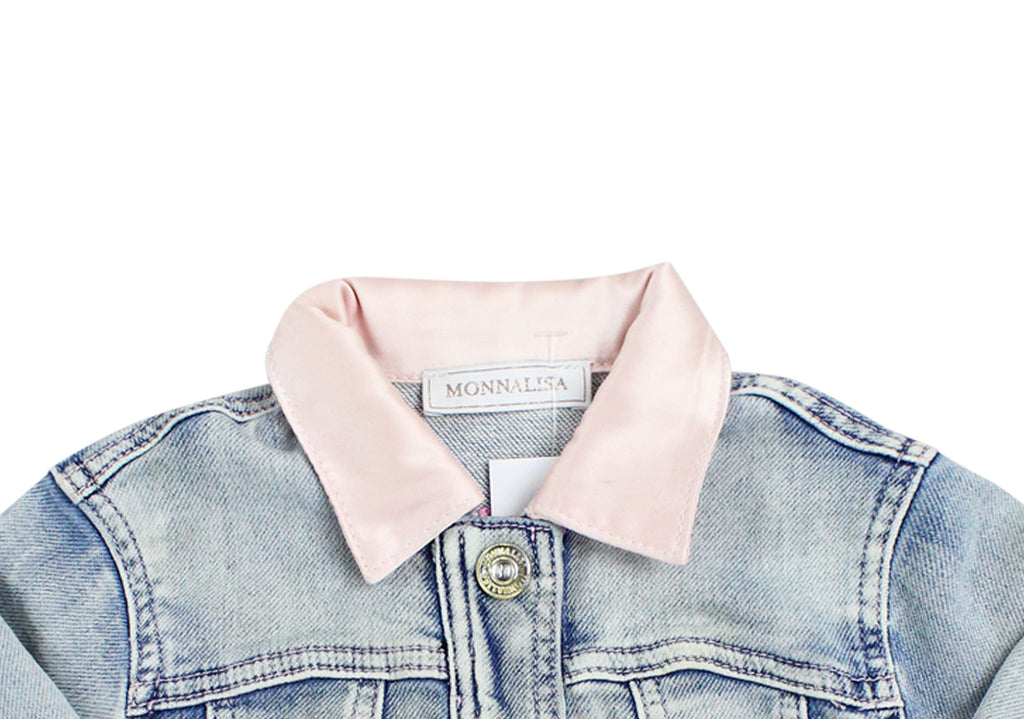 Monnalisa, Girls Denim Jacket, 12-18 Months