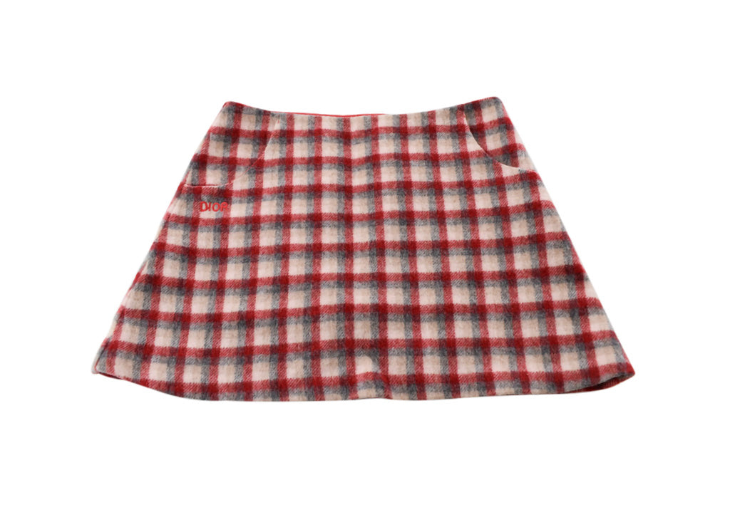 Dior checkered skirt best sale