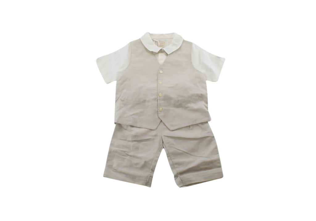 Emile et Rose, Boys Waistcoat, Shirt & Trousers,3 Years