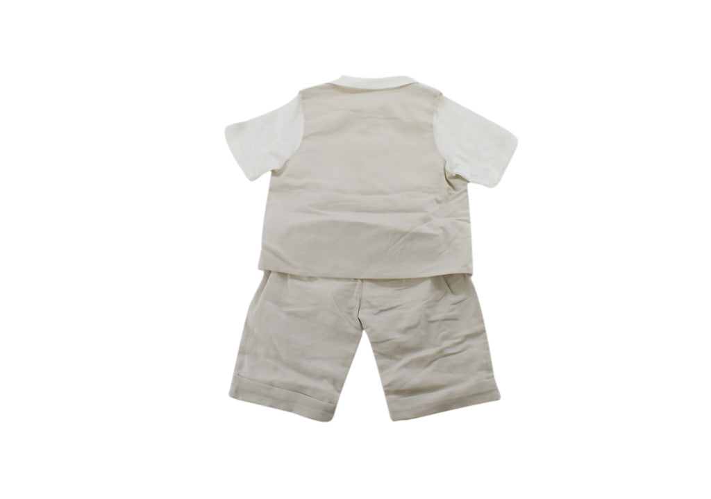 Emile et Rose, Baby Boys Waistcoat, Shirt & Trousers, 0-3 Months