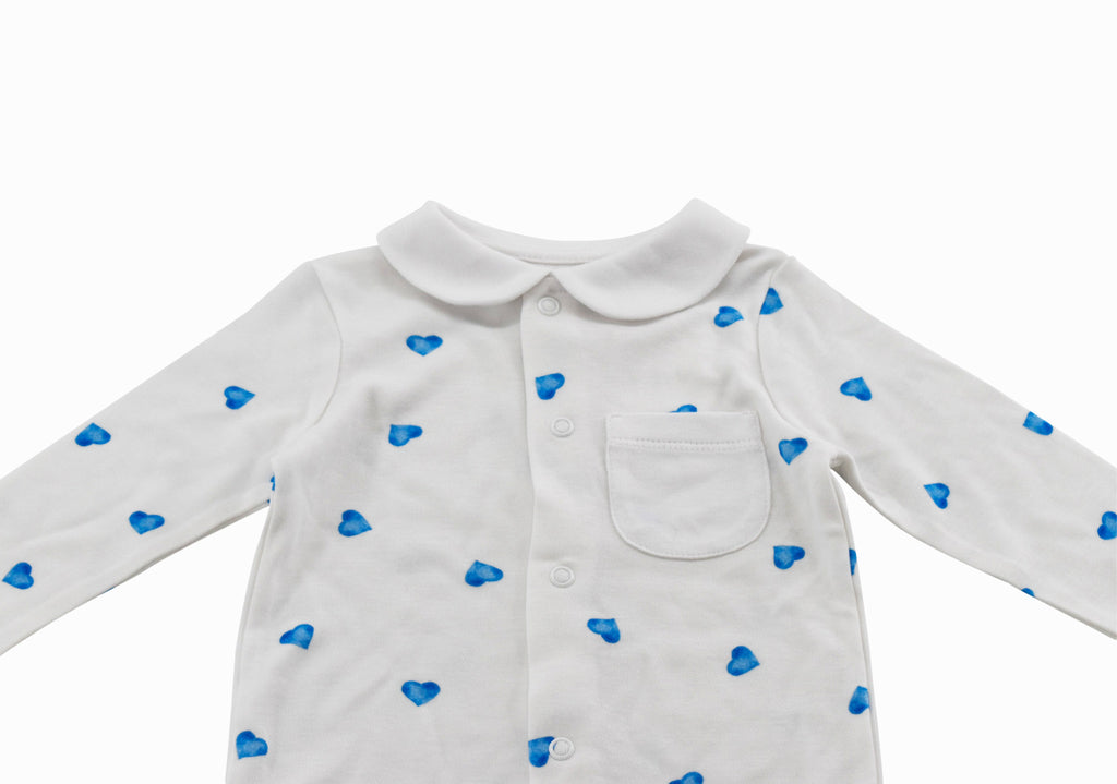 Rosa & Blue, Baby Boys or Baby Girls Babygrow, 3-6 Months