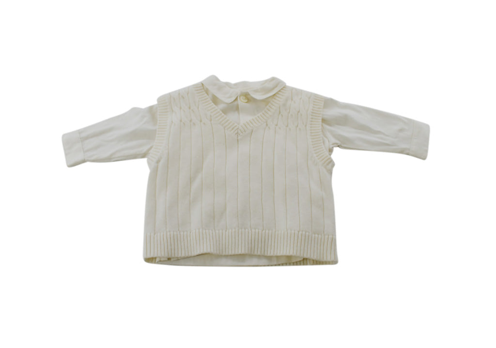 Emile et Rose, Baby Boys Sweater, Shirt & Trousers, 0-3 Months