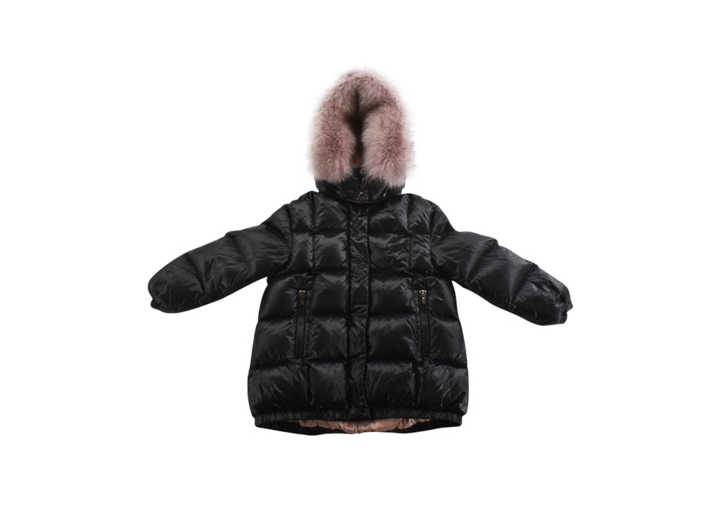 Girls black discount moncler jacket