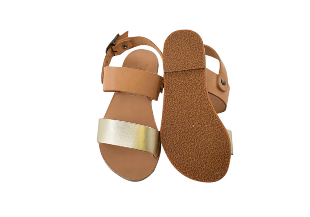 Ancient Greek Sandals, Girls Shoes, Size 25