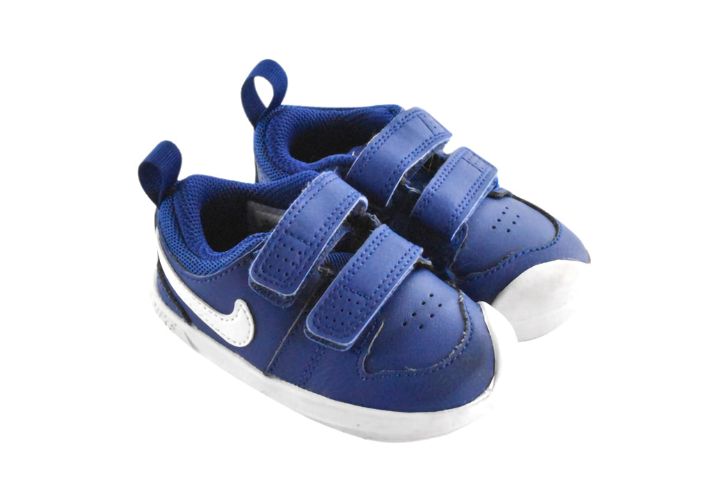 Nike baby hot sale blue trainers