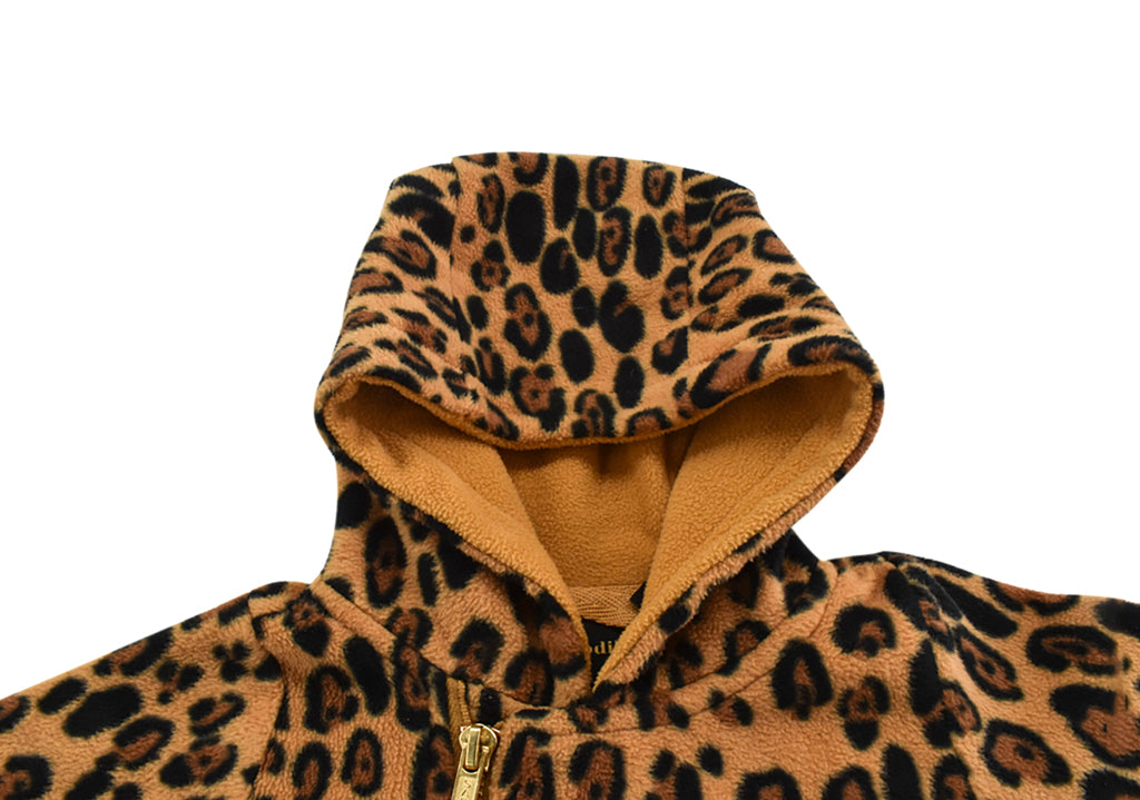 Mini rodini hot sale leopard hoodie