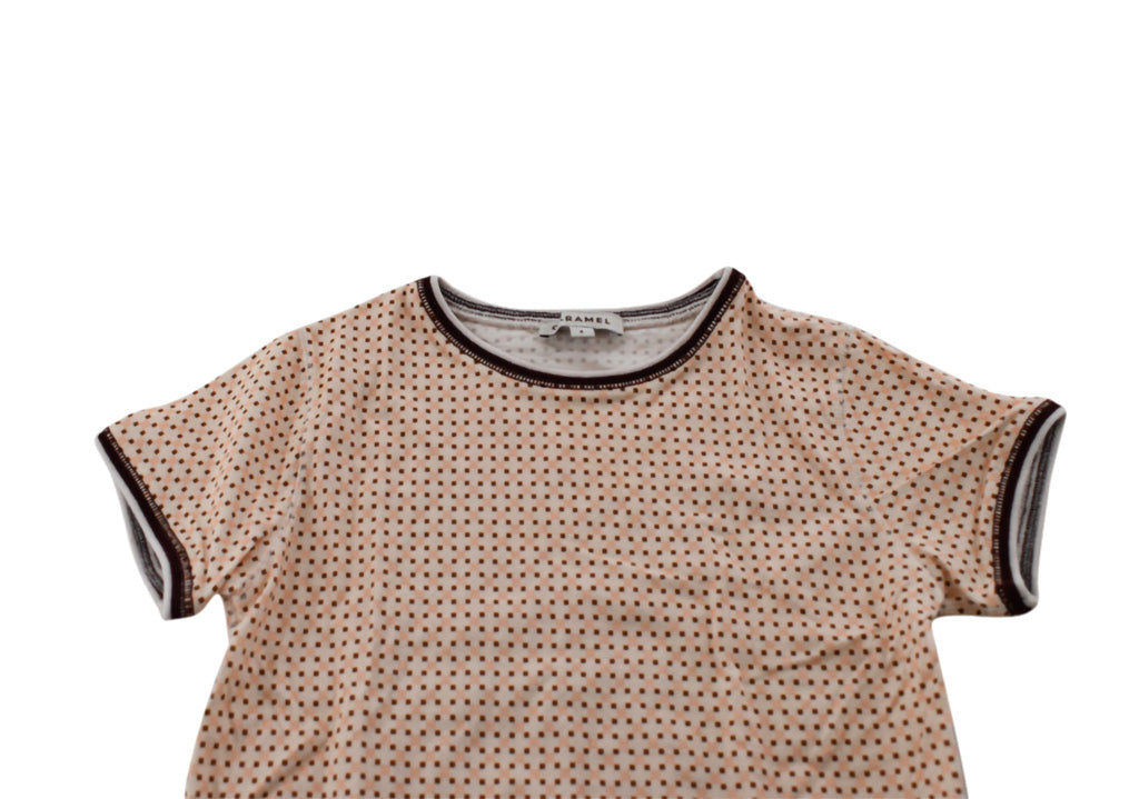 Caramel, Girls or Boys T-Shirt, 4 Years