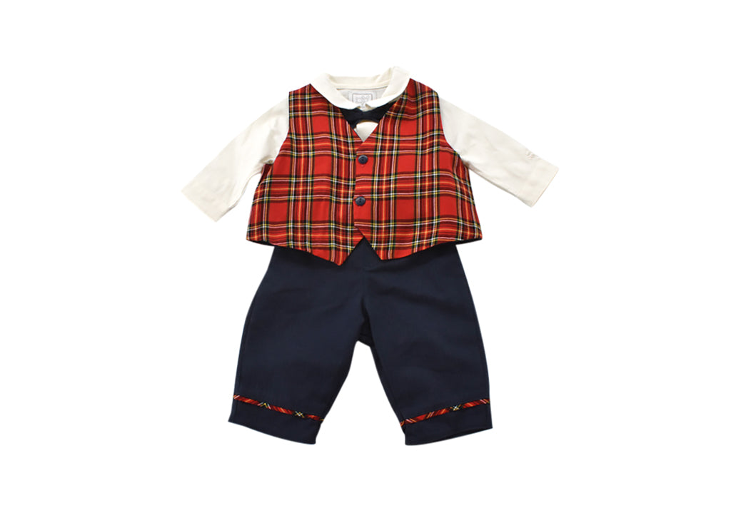 Emile et Rose, Baby Boys Trousers, Waistcoat & Shirt, 0-3 Months