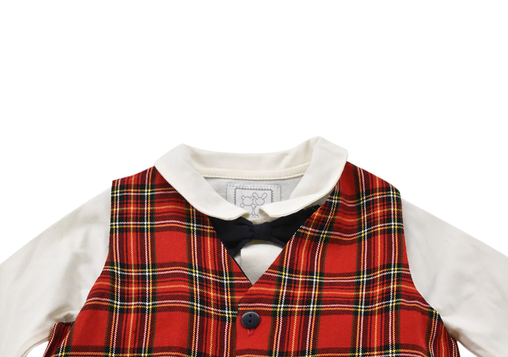 Emile et Rose, Baby Boys Trousers, Waistcoat & Shirt, 0-3 Months