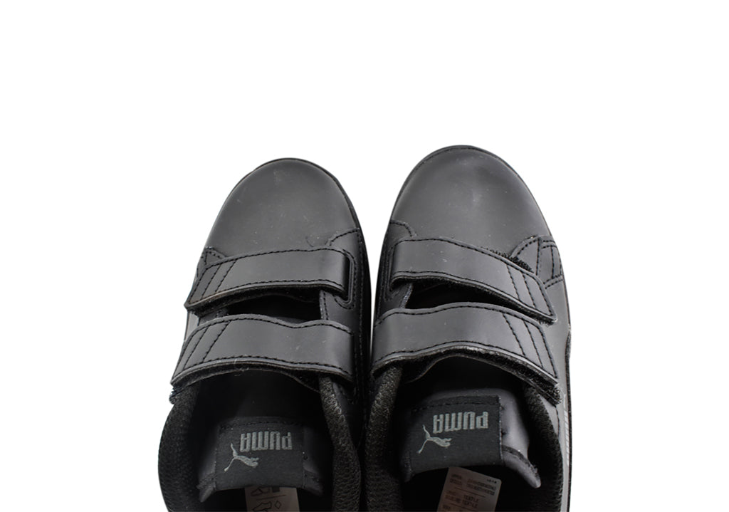 Black puma hot sale velcro trainers