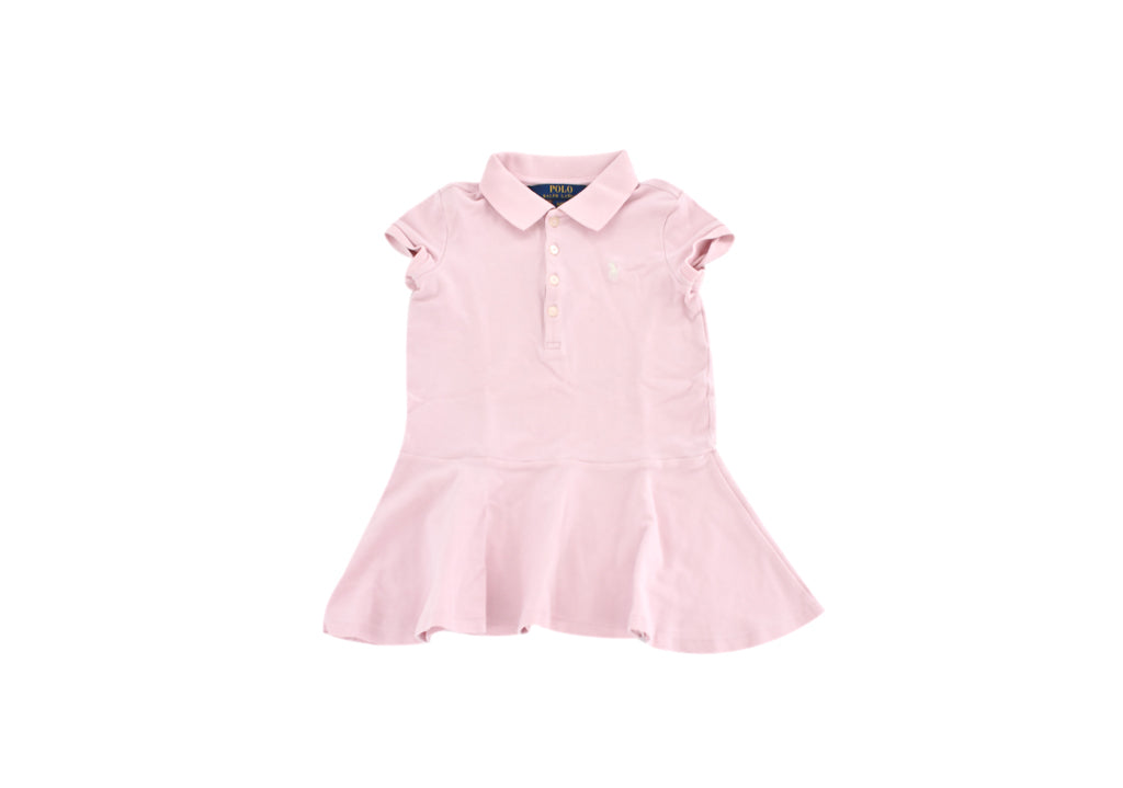 Girls pink best sale polo dress