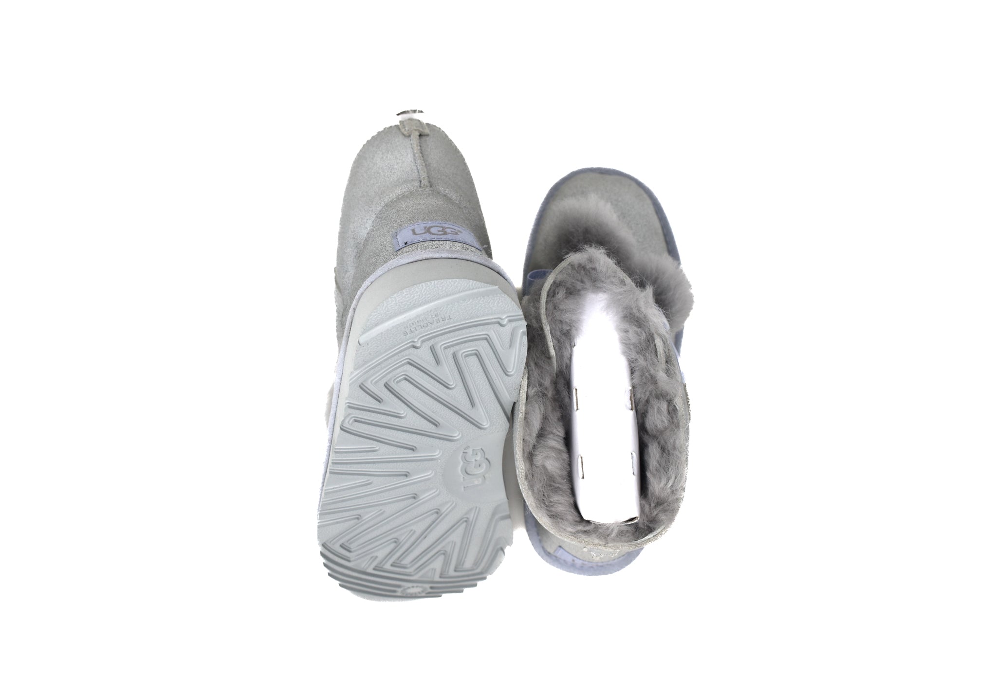 Girls gray hot sale uggs