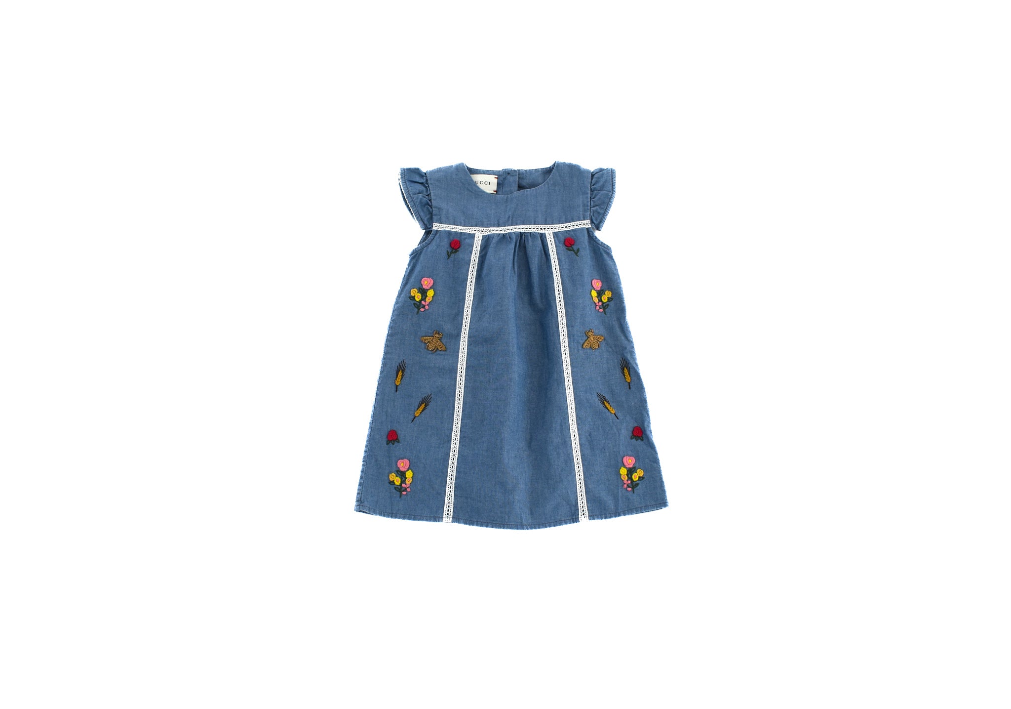 Gucci girls denim dress purchases 24 months