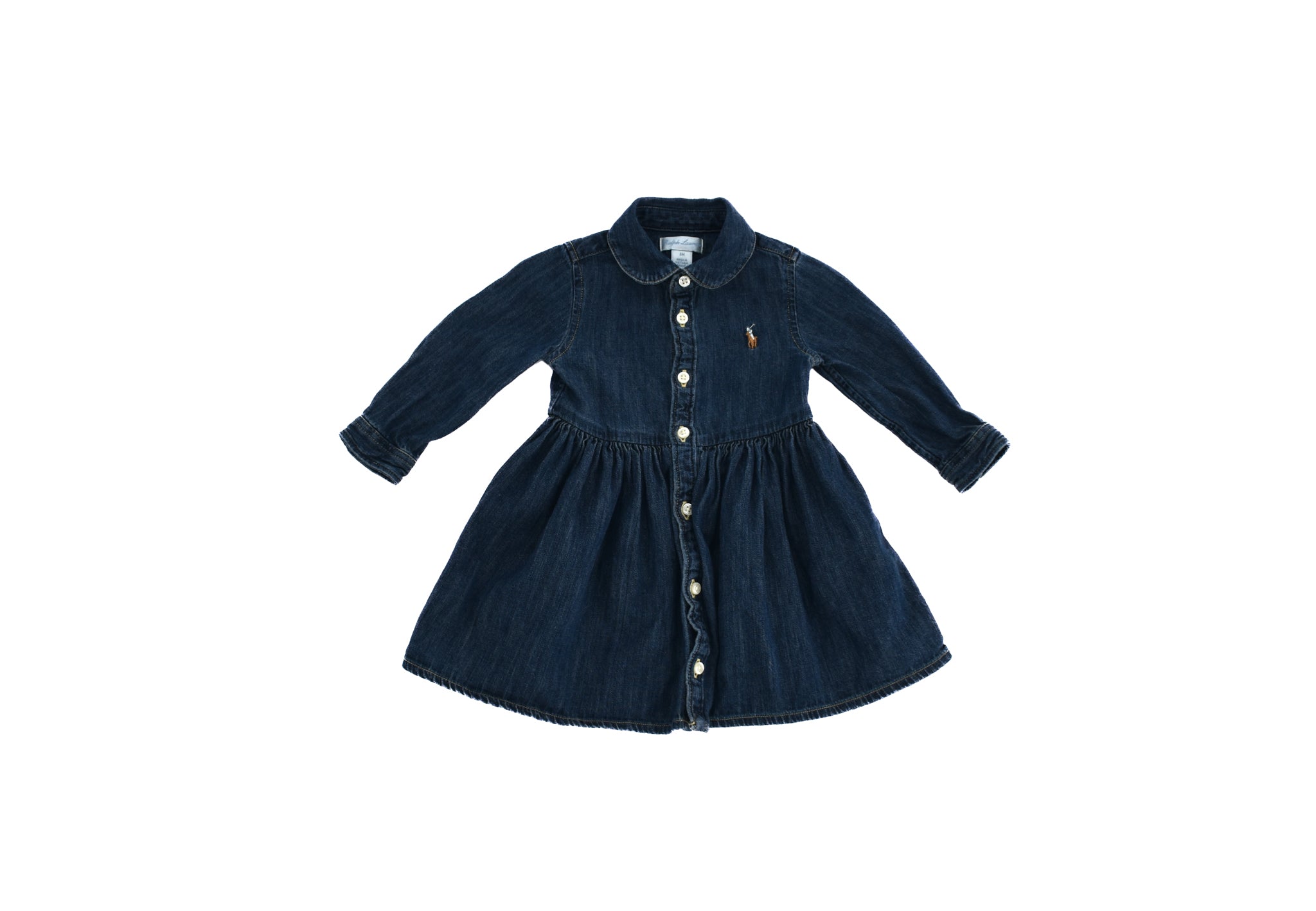 Ralph lauren baby hot sale girl denim dress